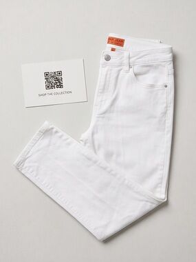 Wax Jean White Women’s Straight Leg Jeans